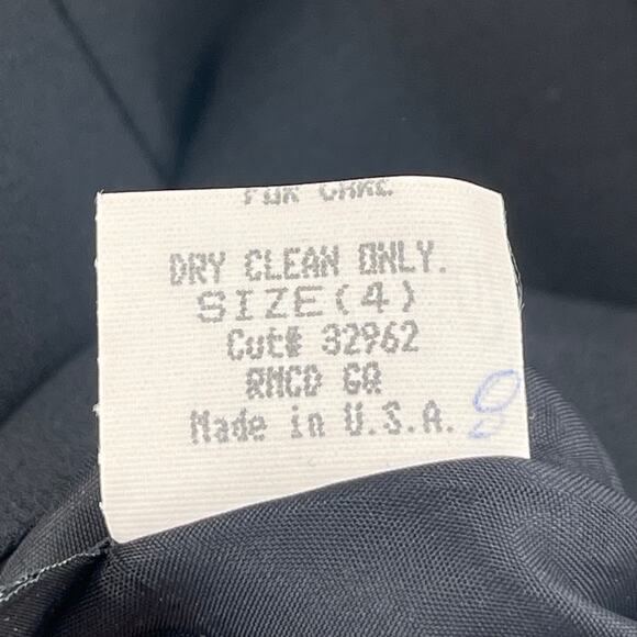 VINTAGE X LAUNDRY BY SHELLI SEGAL Dress Size 4 Mini One Shoulder Black LBD 90s - Picture 5 of 10